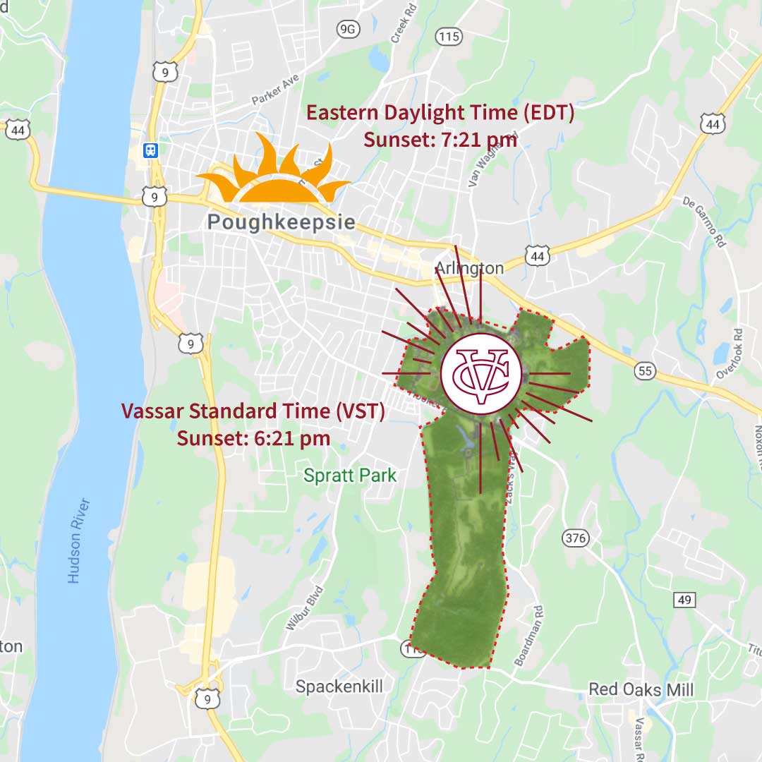 Vassar College Campus Map